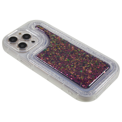 For iPhone 13 Pro 6.1 inch Epoxy Powder Mobile Phone Case Soft TPU Shockproof Cover