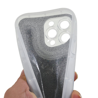 For iPhone 13 Pro 6.1 inch Epoxy Powder Mobile Phone Case Soft TPU Shockproof Cover