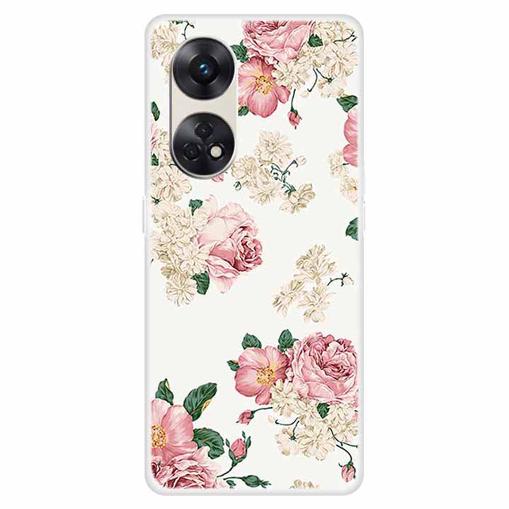 For Oppo Reno8 T 4G Pattern Printing Phone Case Anti-scratch Phone TPU Cover