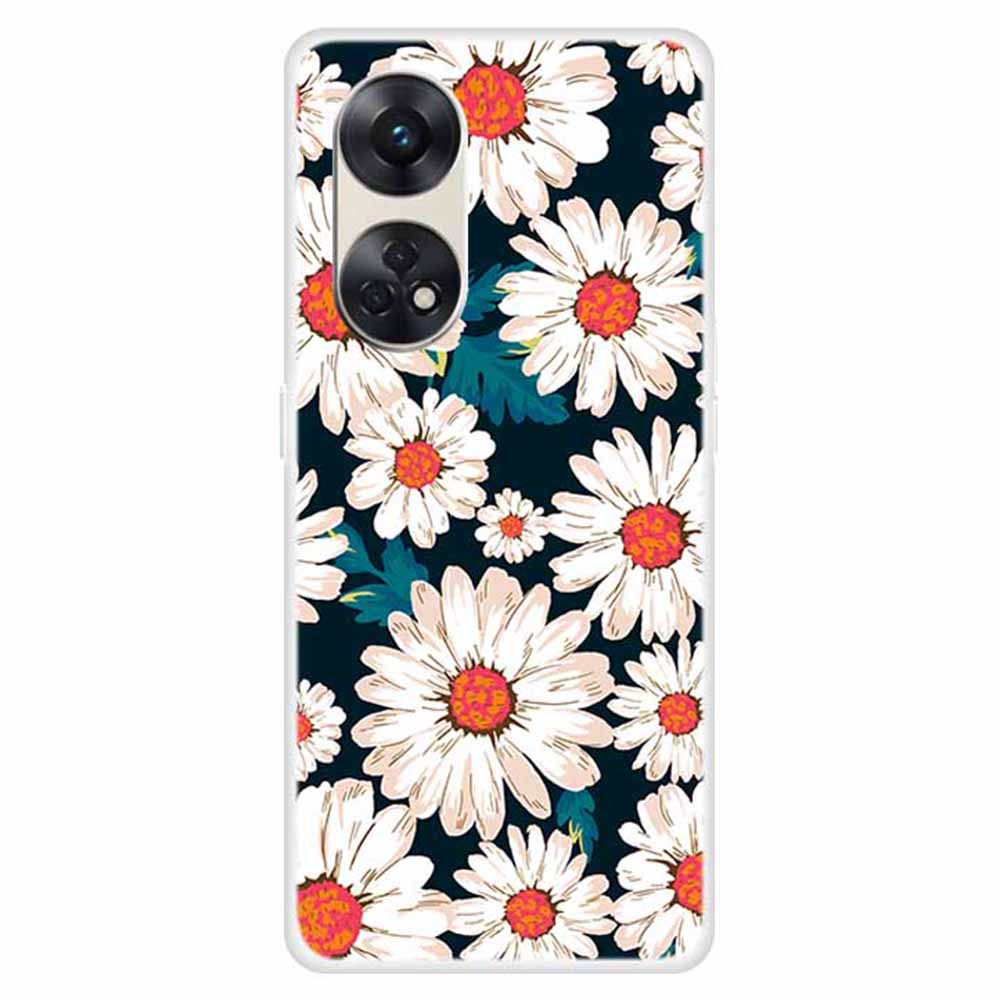 For Oppo Reno8 T 4G Pattern Printing Phone Case Anti-scratch Phone TPU Cover