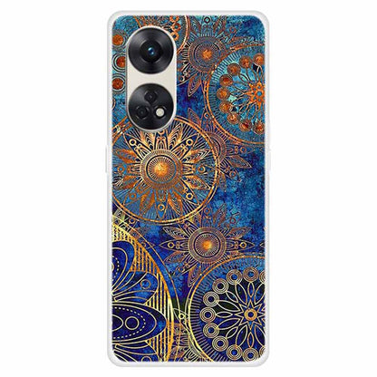 For Oppo Reno8 T 4G Pattern Printing Phone Case Anti-scratch Phone TPU Cover