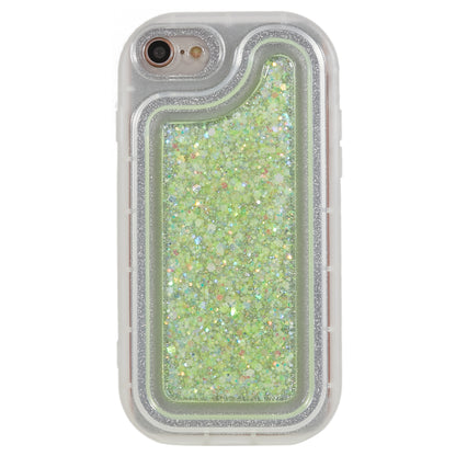 Glitter Phone Case for iPhone 7  / 8 4.7 inch / SE (2020) / (2022) , Soft TPU Epoxy Shockproof Cover