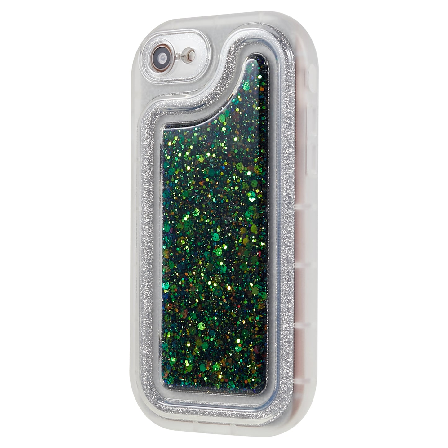 Glitter Phone Case for iPhone 7  / 8 4.7 inch / SE (2020) / (2022) , Soft TPU Epoxy Shockproof Cover