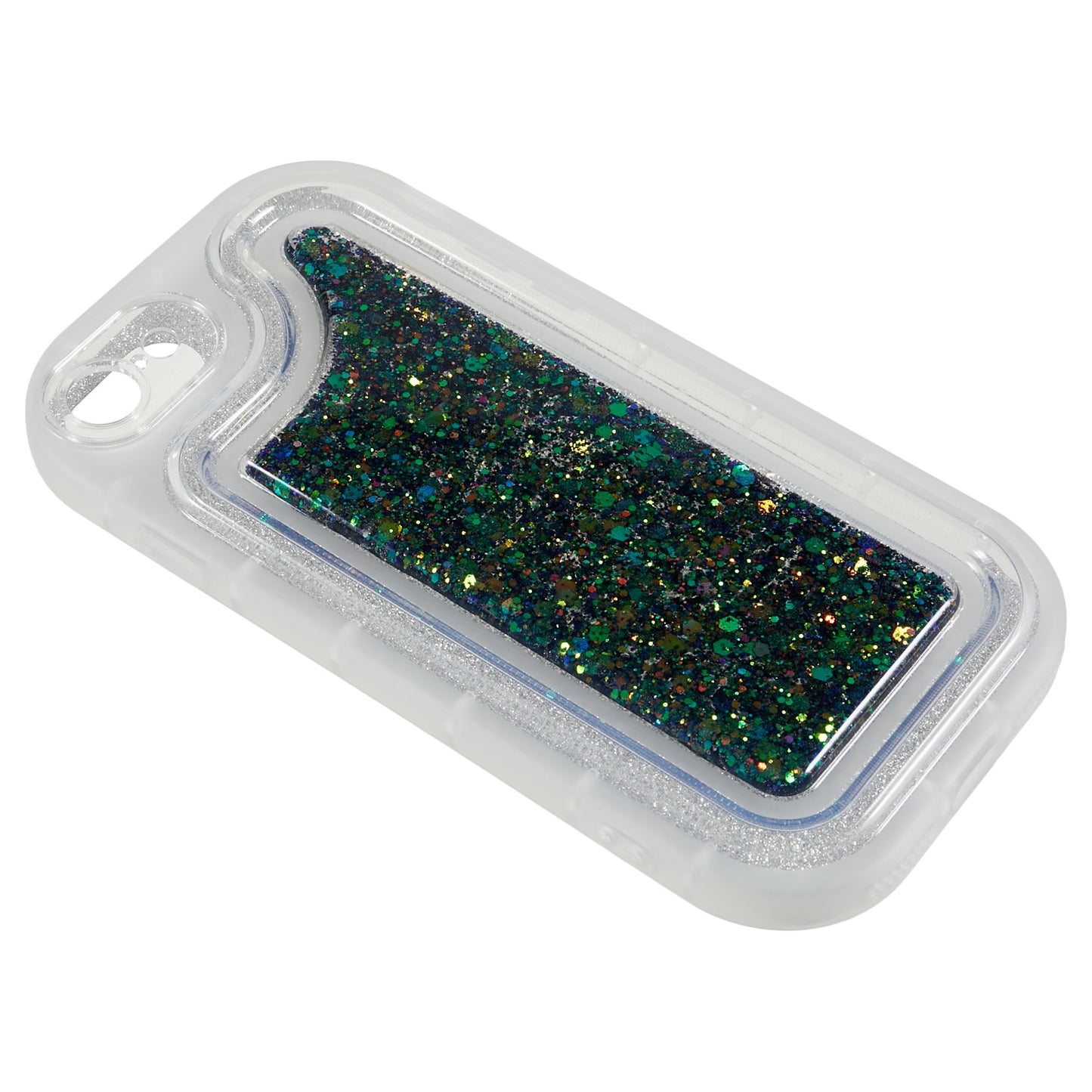 Glitter Phone Case for iPhone 7  / 8 4.7 inch / SE (2020) / (2022) , Soft TPU Epoxy Shockproof Cover