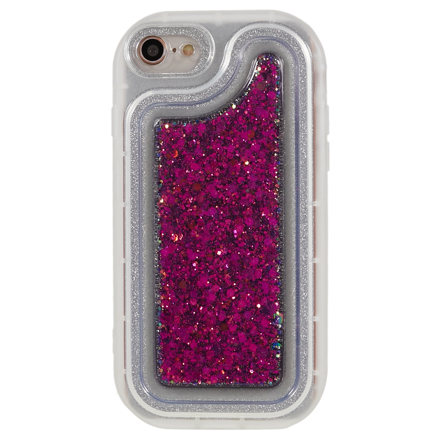 Glitter Phone Case for iPhone 7  / 8 4.7 inch / SE (2020) / (2022) , Soft TPU Epoxy Shockproof Cover