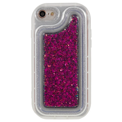 Glitter Phone Case for iPhone 7  / 8 4.7 inch / SE (2020) / (2022) , Soft TPU Epoxy Shockproof Cover