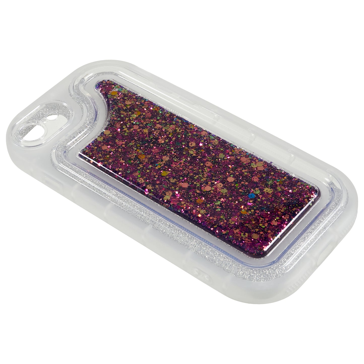 Glitter Phone Case for iPhone 7  / 8 4.7 inch / SE (2020) / (2022) , Soft TPU Epoxy Shockproof Cover