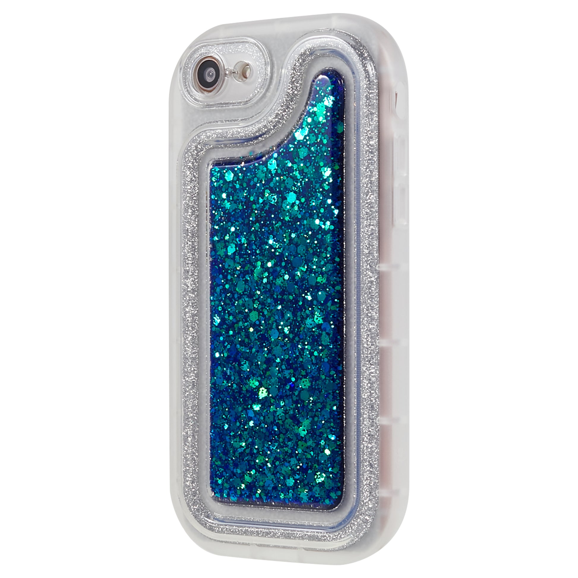 Glitter Phone Case for iPhone 7  / 8 4.7 inch / SE (2020) / (2022) , Soft TPU Epoxy Shockproof Cover
