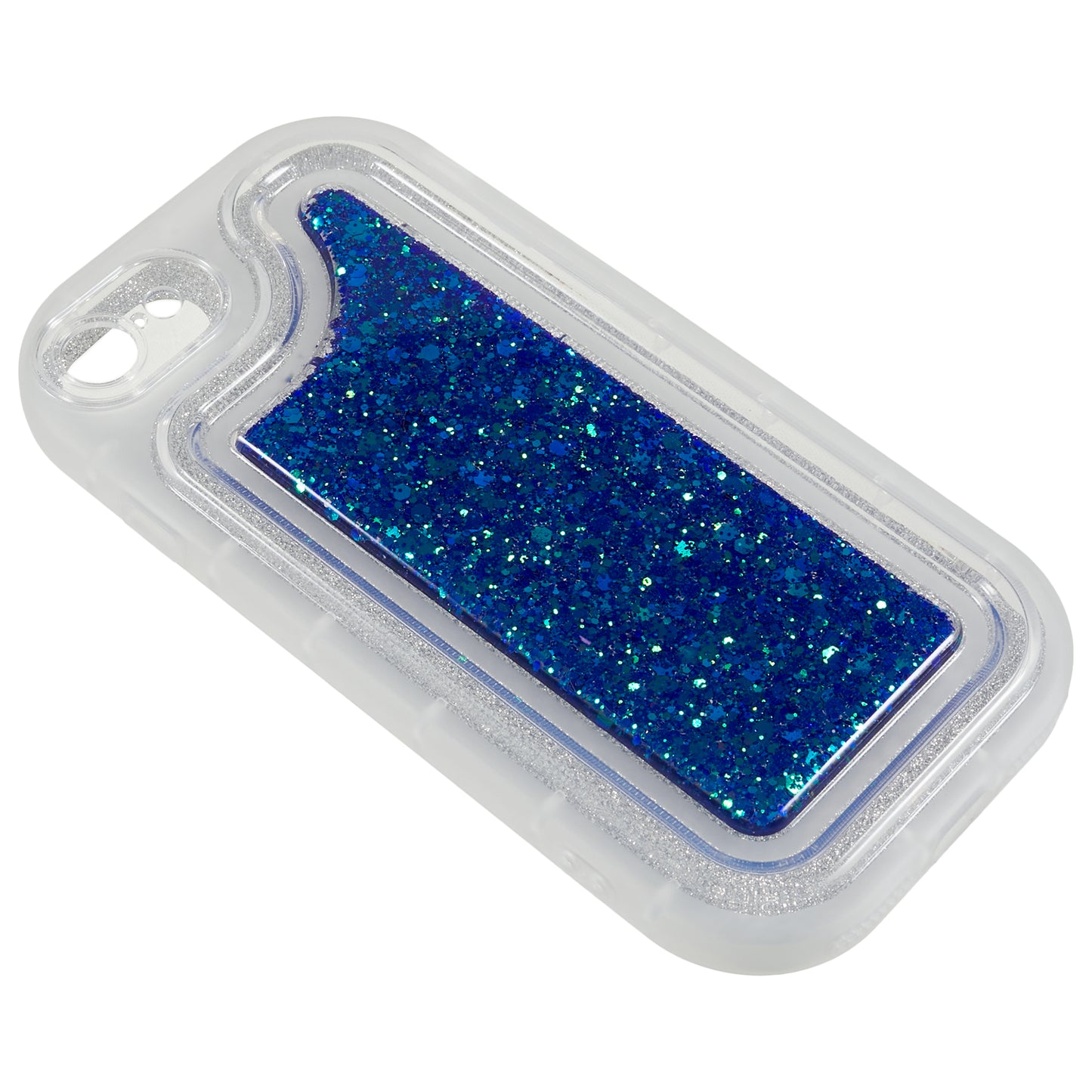 Glitter Phone Case for iPhone 7  / 8 4.7 inch / SE (2020) / (2022) , Soft TPU Epoxy Shockproof Cover