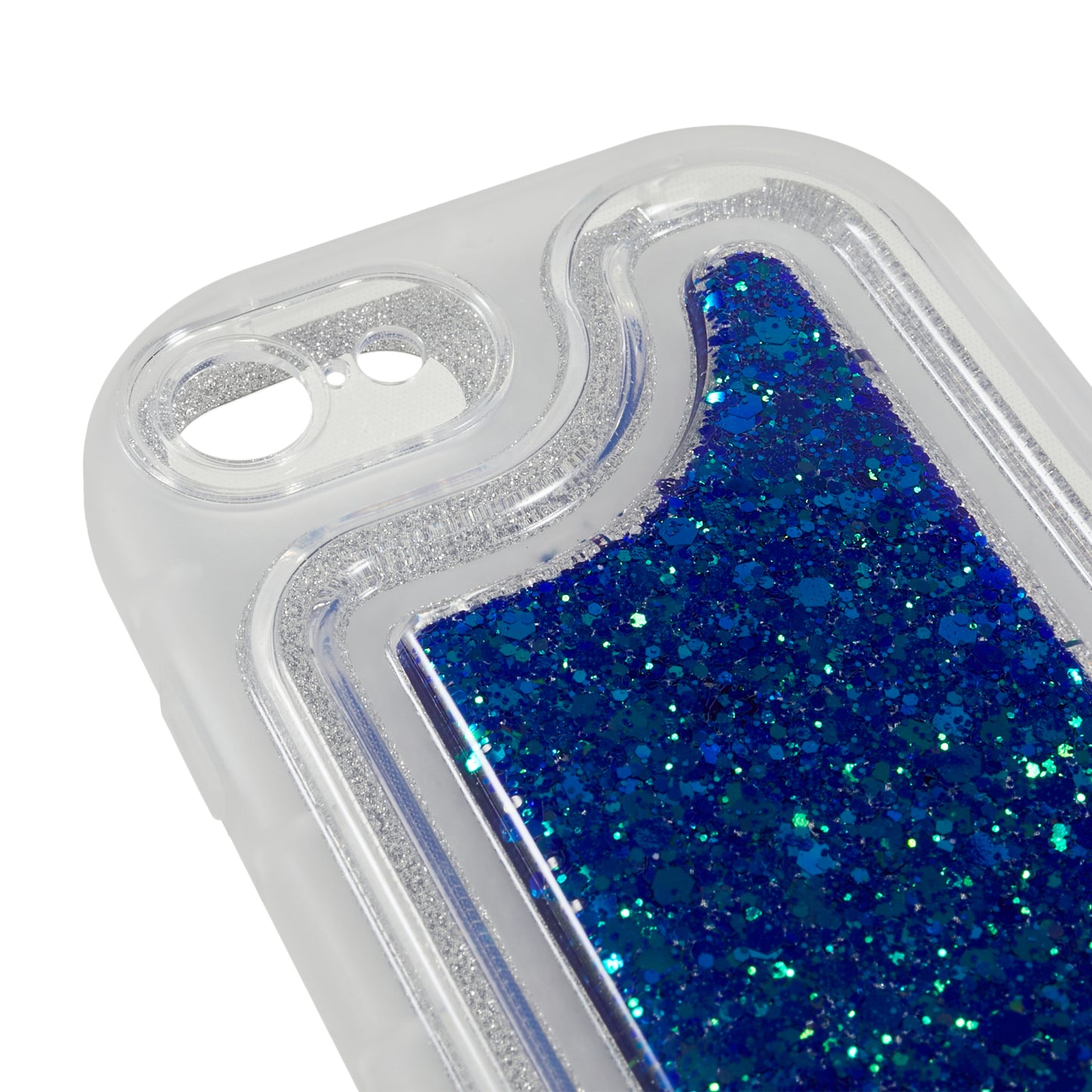 Glitter Phone Case for iPhone 7  / 8 4.7 inch / SE (2020) / (2022) , Soft TPU Epoxy Shockproof Cover