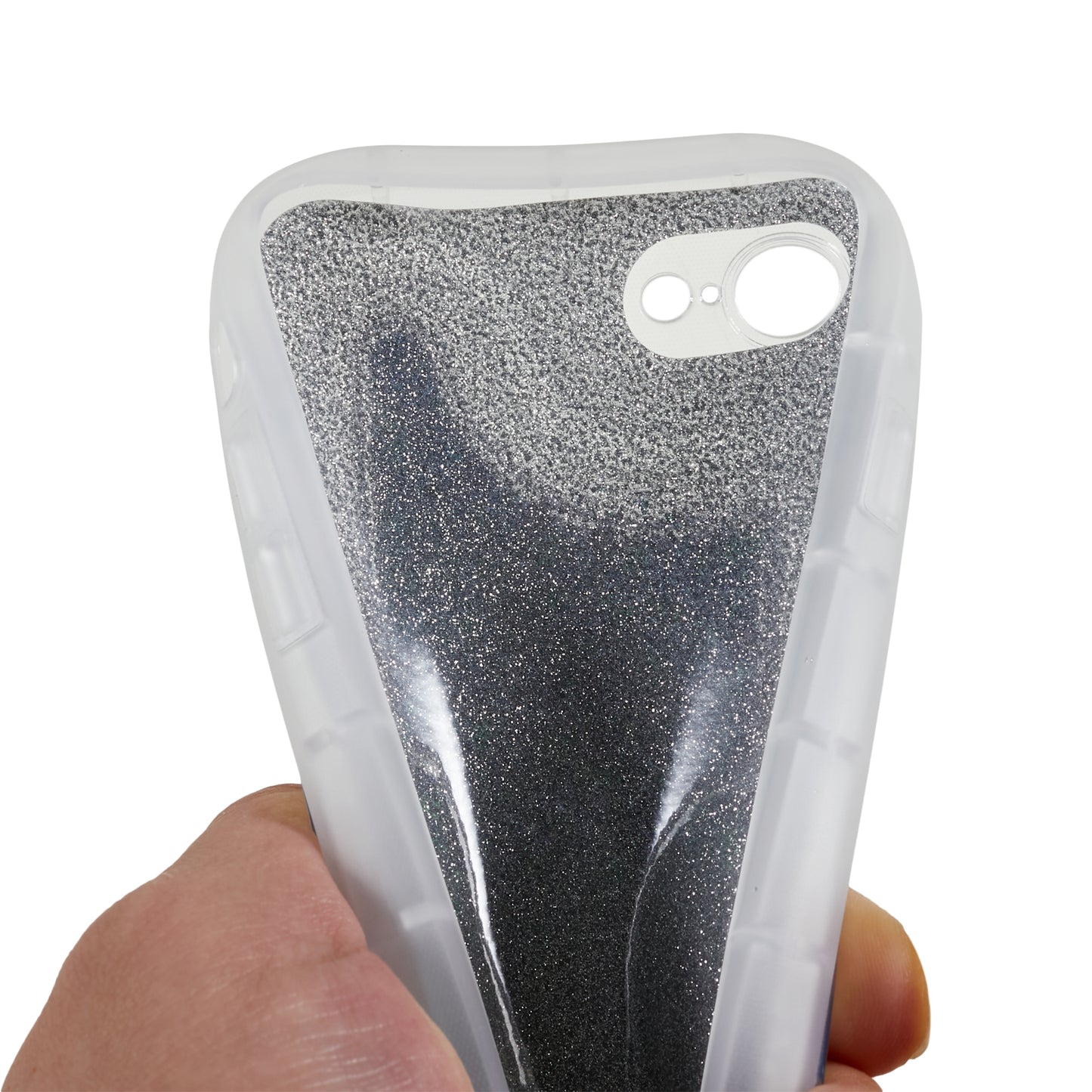 Glitter Phone Case for iPhone 7  / 8 4.7 inch / SE (2020) / (2022) , Soft TPU Epoxy Shockproof Cover
