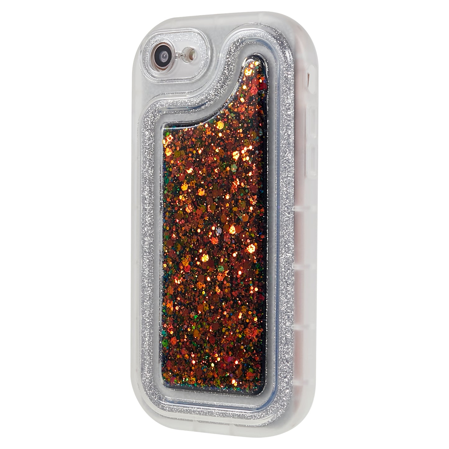 Glitter Phone Case for iPhone 7  / 8 4.7 inch / SE (2020) / (2022) , Soft TPU Epoxy Shockproof Cover