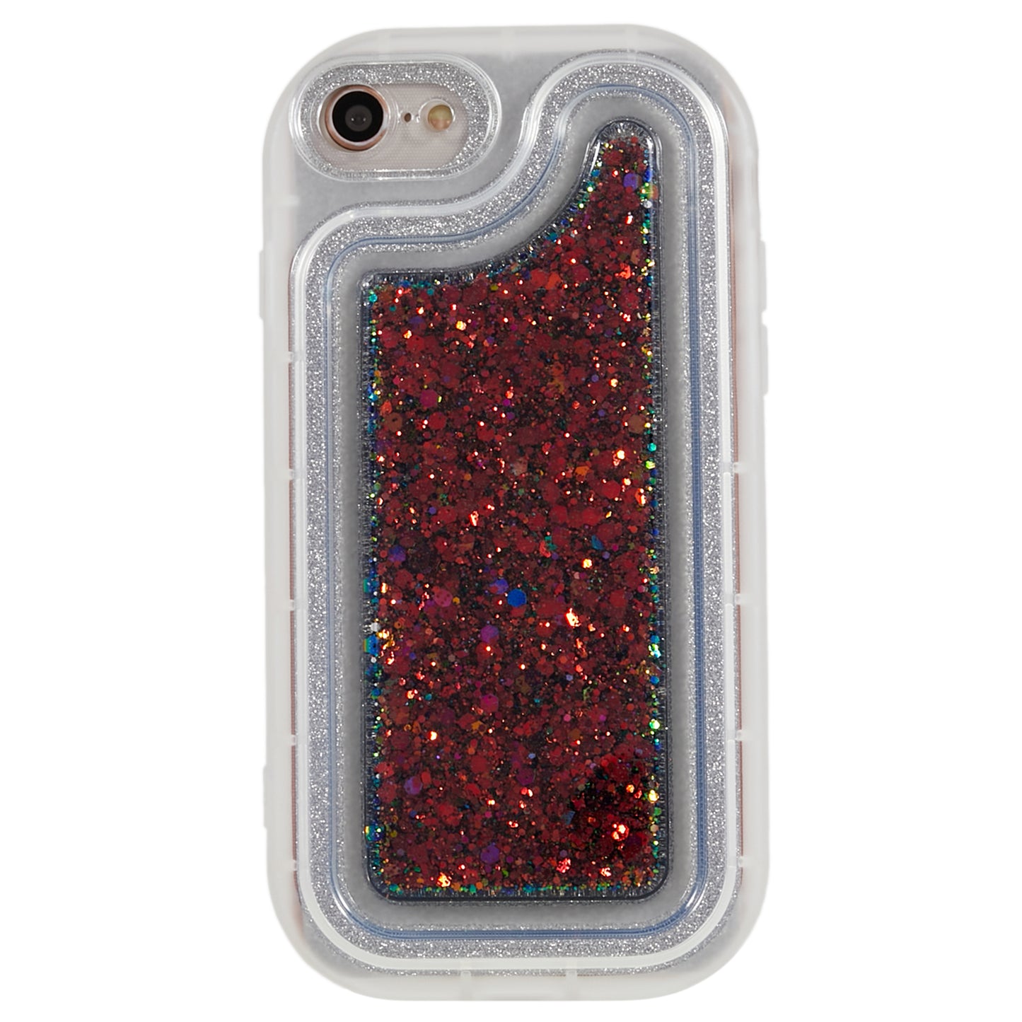 Glitter Phone Case for iPhone 7  / 8 4.7 inch / SE (2020) / (2022) , Soft TPU Epoxy Shockproof Cover