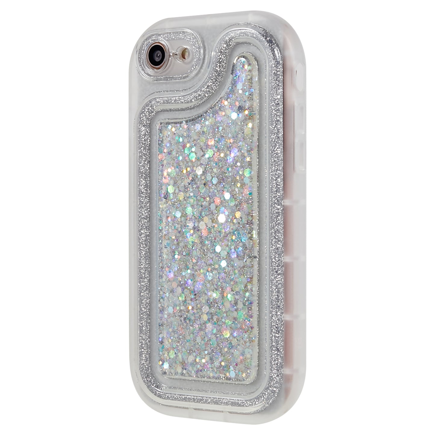 Glitter Phone Case for iPhone 7  / 8 4.7 inch / SE (2020) / (2022) , Soft TPU Epoxy Shockproof Cover