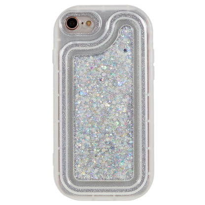 Glitter Phone Case for iPhone 7  / 8 4.7 inch / SE (2020) / (2022) , Soft TPU Epoxy Shockproof Cover