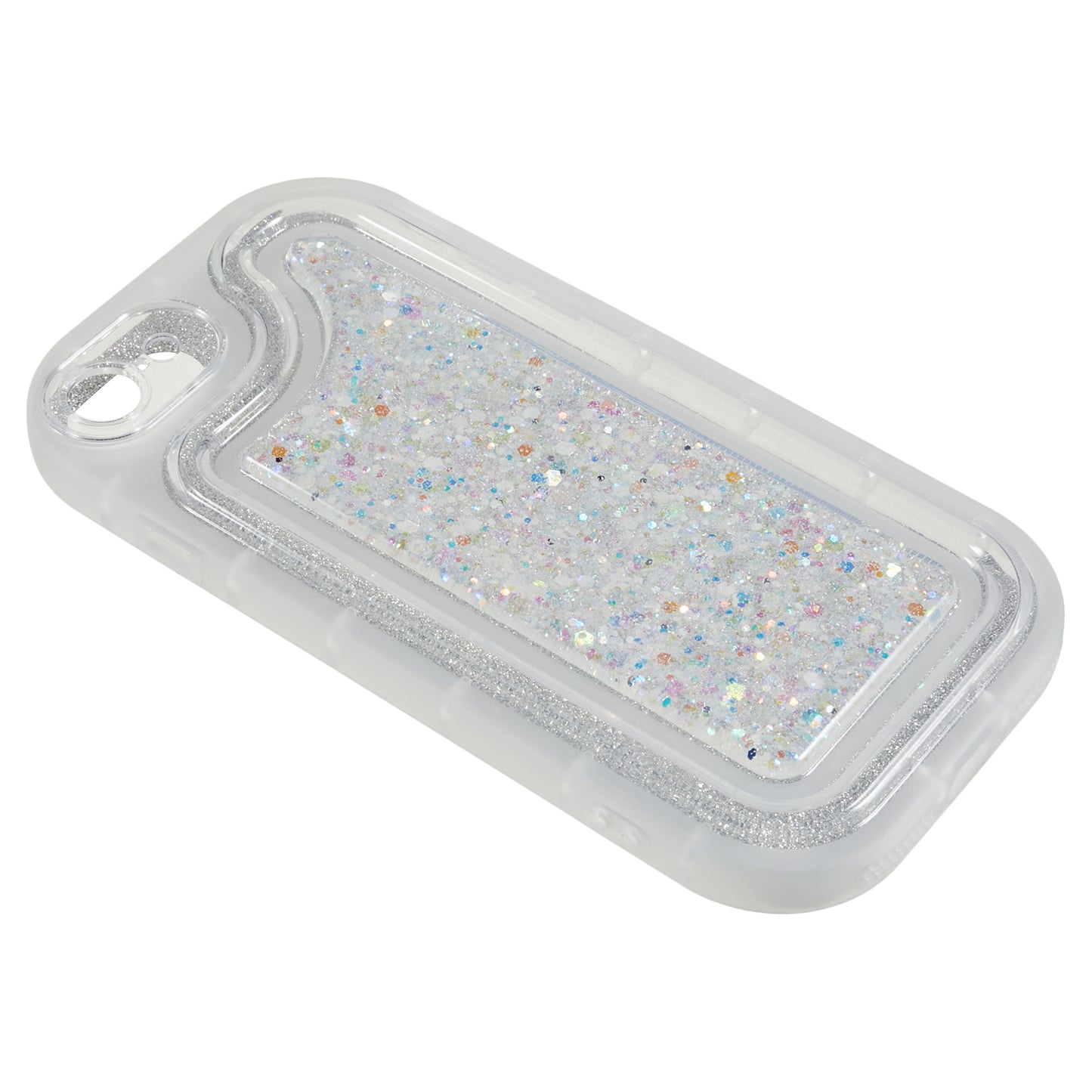 Glitter Phone Case for iPhone 7  / 8 4.7 inch / SE (2020) / (2022) , Soft TPU Epoxy Shockproof Cover