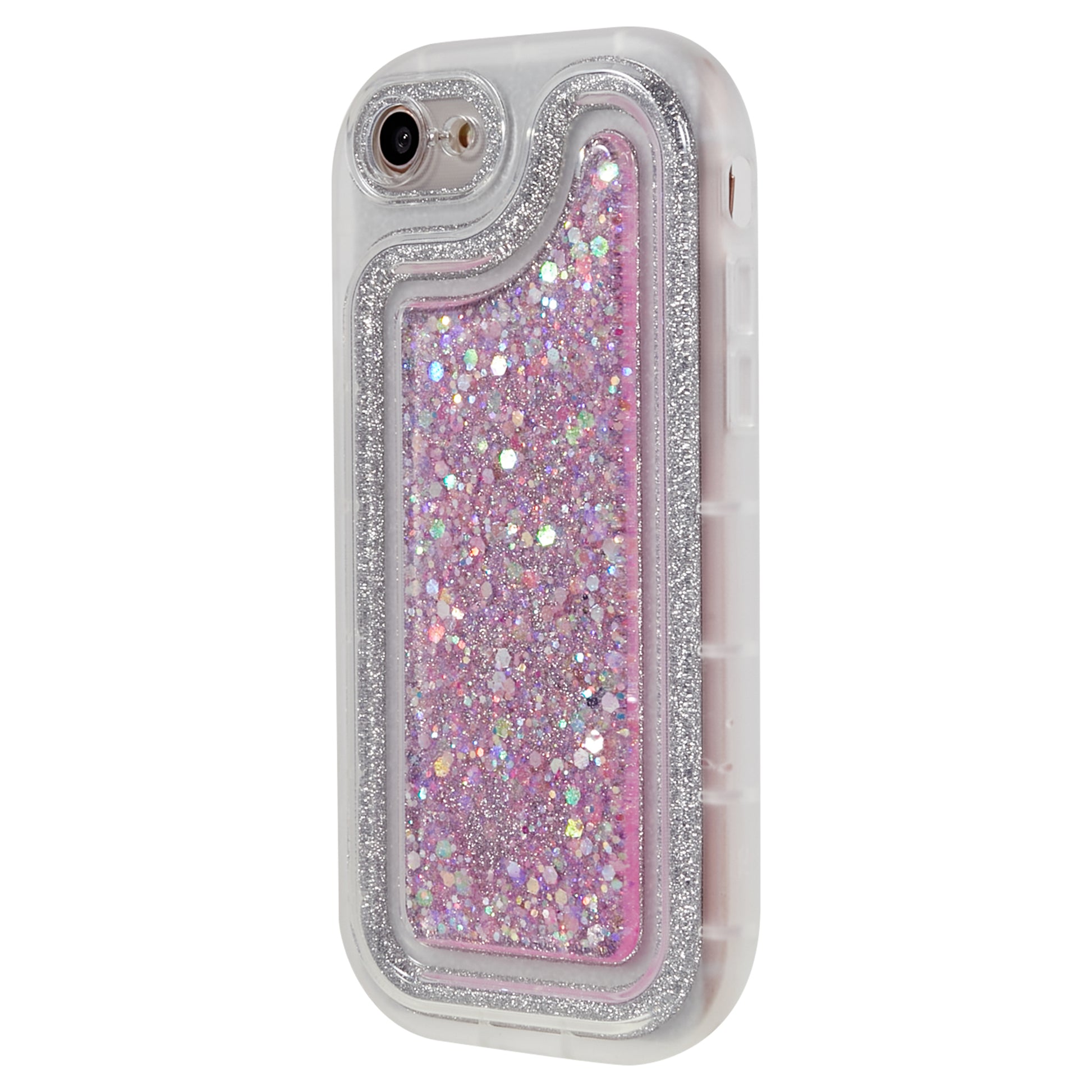 Glitter Phone Case for iPhone 7  / 8 4.7 inch / SE (2020) / (2022) , Soft TPU Epoxy Shockproof Cover