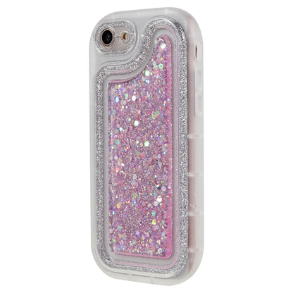 Glitter Phone Case for iPhone 7  / 8 4.7 inch / SE (2020) / (2022) , Soft TPU Epoxy Shockproof Cover