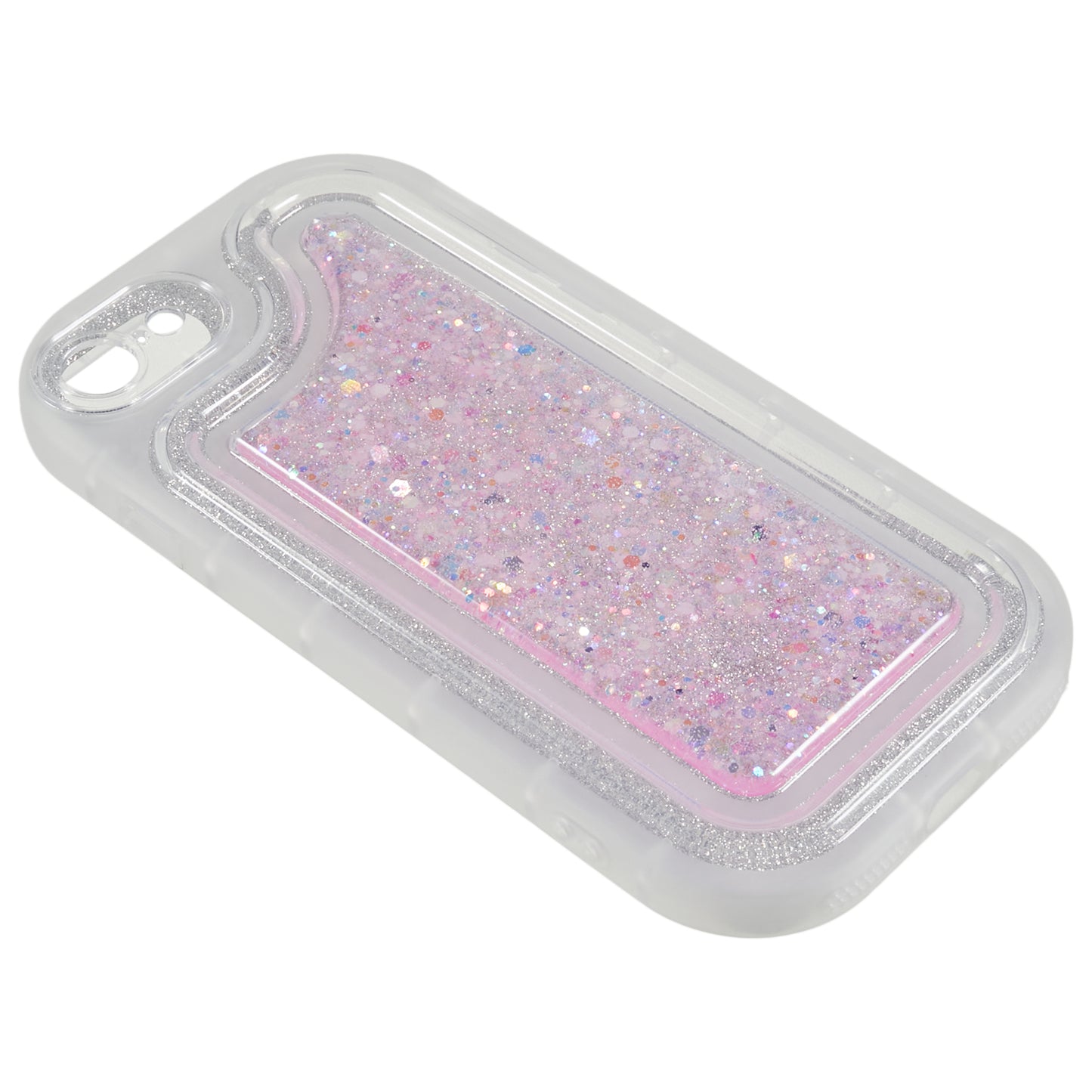 Glitter Phone Case for iPhone 7  / 8 4.7 inch / SE (2020) / (2022) , Soft TPU Epoxy Shockproof Cover