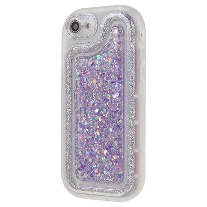 Glitter Phone Case for iPhone 7  / 8 4.7 inch / SE (2020) / (2022) , Soft TPU Epoxy Shockproof Cover