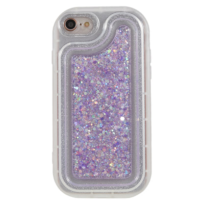 Glitter Phone Case for iPhone 7  / 8 4.7 inch / SE (2020) / (2022) , Soft TPU Epoxy Shockproof Cover