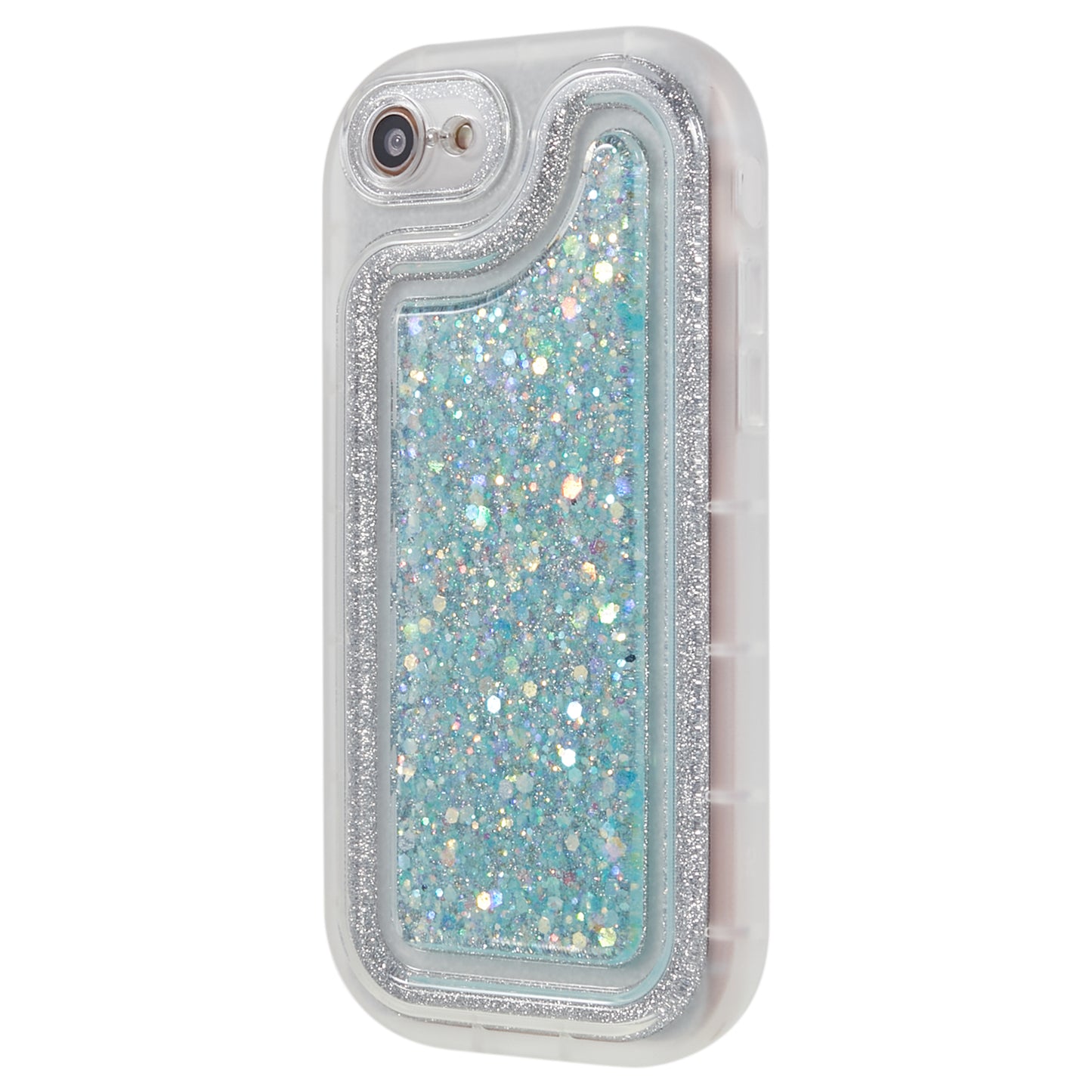 Glitter Phone Case for iPhone 7  / 8 4.7 inch / SE (2020) / (2022) , Soft TPU Epoxy Shockproof Cover