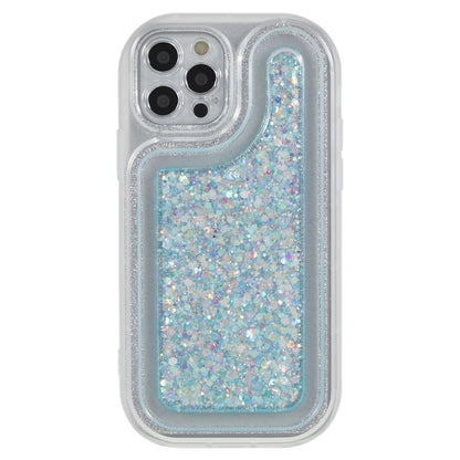 For iPhone 12 Pro 6.1 inch Glitter Sparkle Epoxy Phone Case Soft TPU Drop Protection Cover