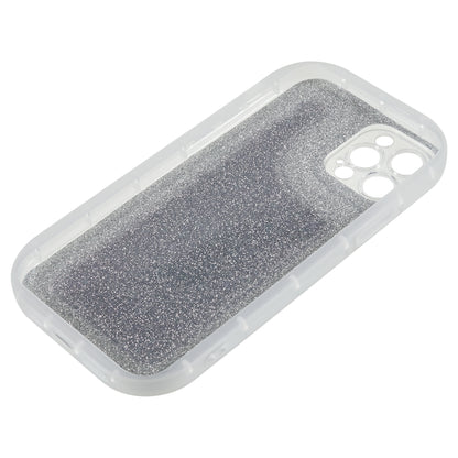 For iPhone 12 Pro 6.1 inch Glitter Sparkle Epoxy Phone Case Soft TPU Drop Protection Cover