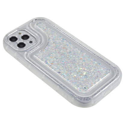 For iPhone 12 Pro 6.1 inch Glitter Sparkle Epoxy Phone Case Soft TPU Drop Protection Cover