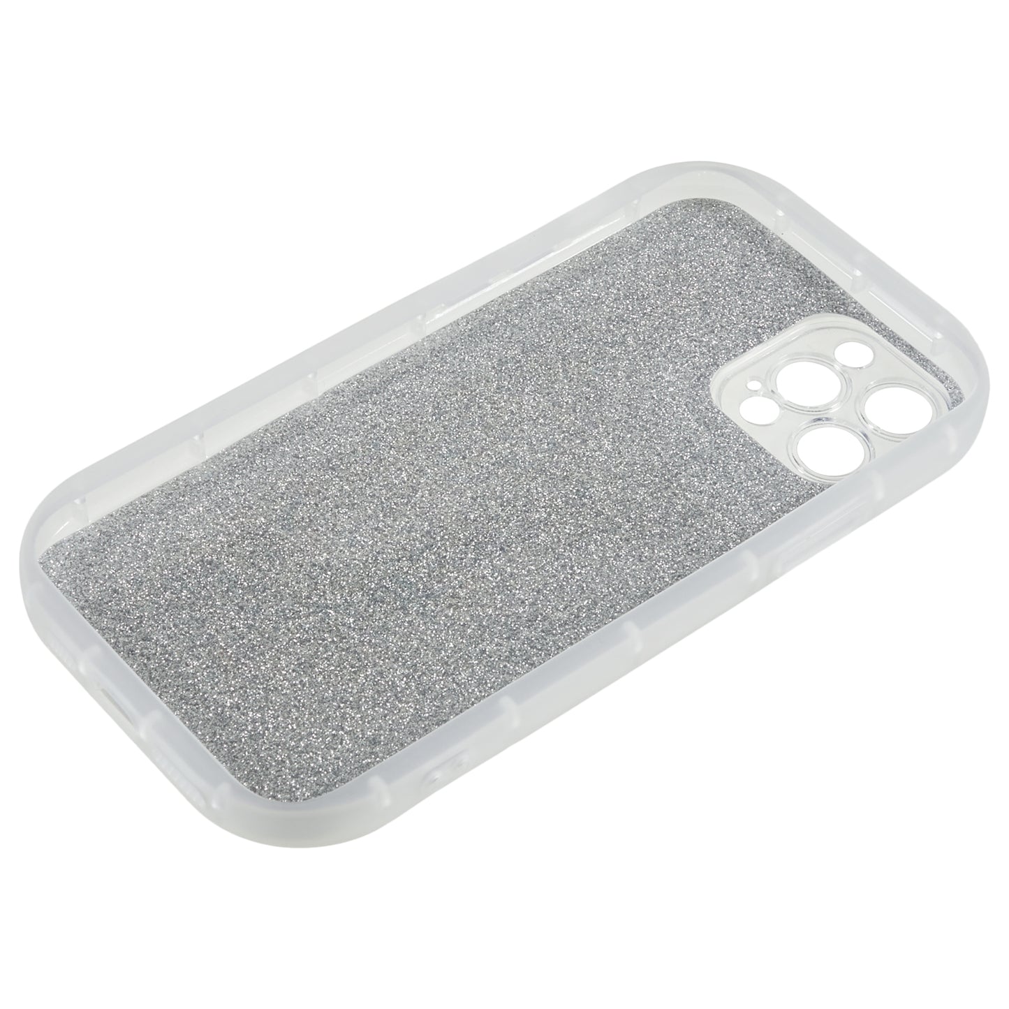 For iPhone 12 Pro 6.1 inch Glitter Sparkle Epoxy Phone Case Soft TPU Drop Protection Cover