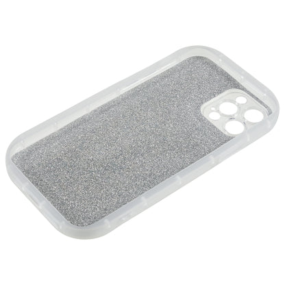 For iPhone 12 Pro 6.1 inch Glitter Sparkle Epoxy Phone Case Soft TPU Drop Protection Cover