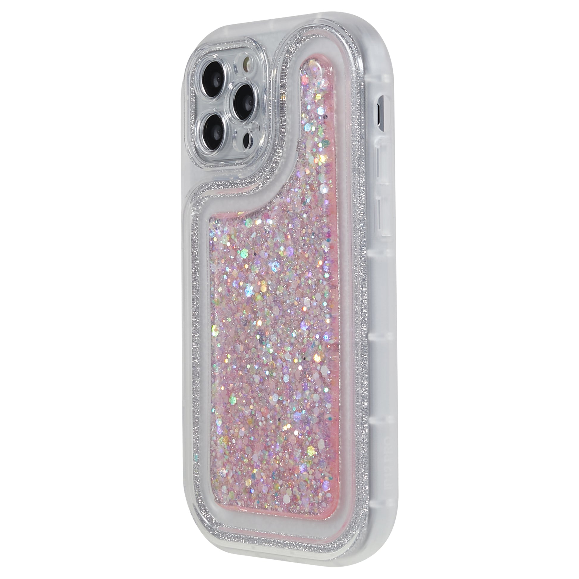 For iPhone 12 Pro 6.1 inch Glitter Sparkle Epoxy Phone Case Soft TPU Drop Protection Cover