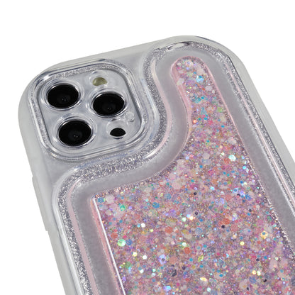 For iPhone 12 Pro 6.1 inch Glitter Sparkle Epoxy Phone Case Soft TPU Drop Protection Cover