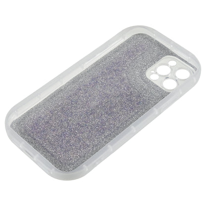 For iPhone 12 Pro 6.1 inch Glitter Sparkle Epoxy Phone Case Soft TPU Drop Protection Cover