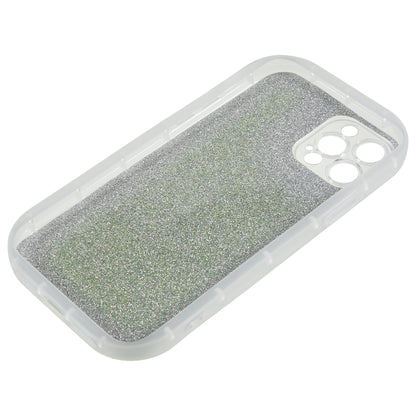 For iPhone 12 Pro 6.1 inch Glitter Sparkle Epoxy Phone Case Soft TPU Drop Protection Cover