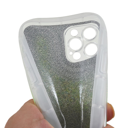 For iPhone 12 Pro 6.1 inch Glitter Sparkle Epoxy Phone Case Soft TPU Drop Protection Cover