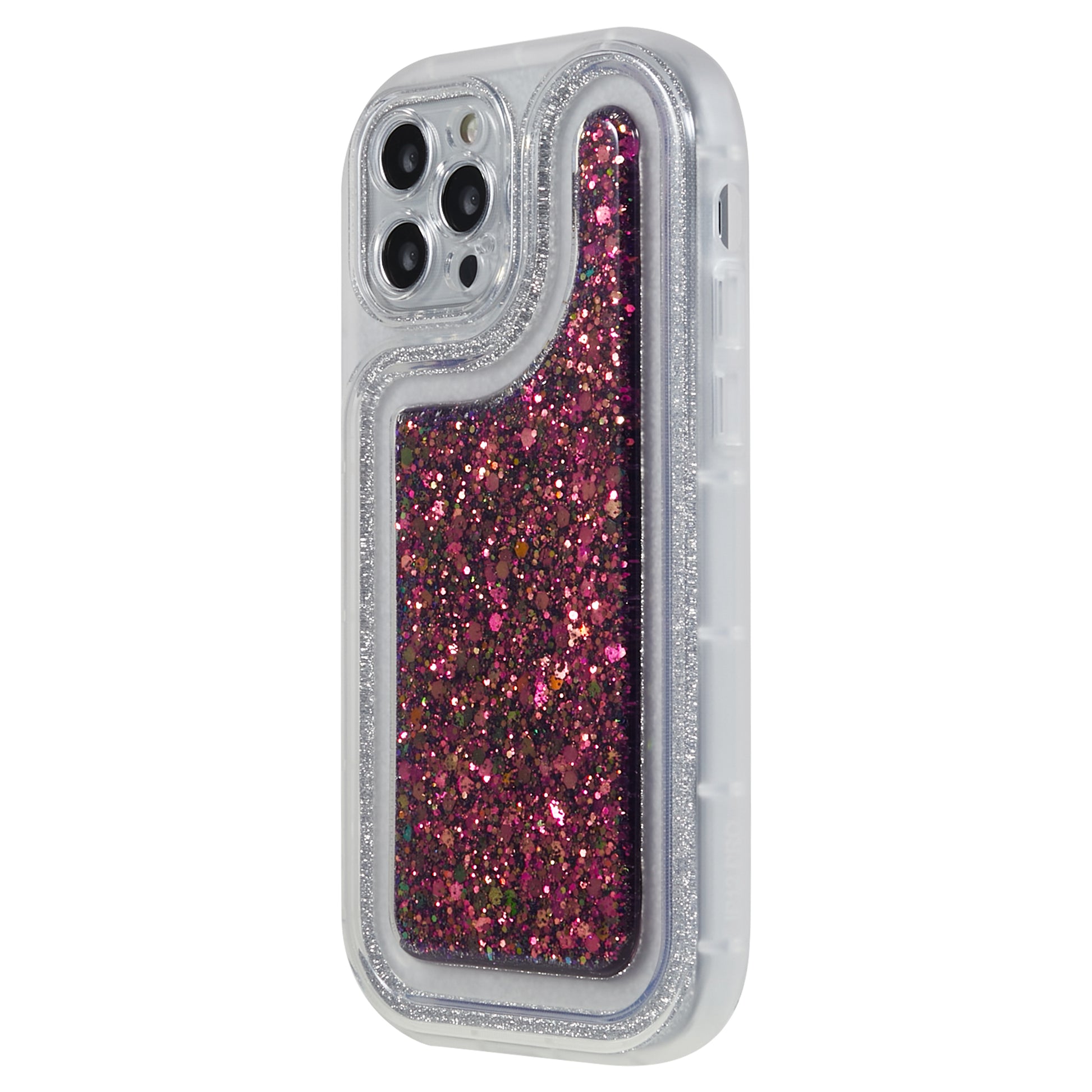 For iPhone 12 Pro 6.1 inch Glitter Sparkle Epoxy Phone Case Soft TPU Drop Protection Cover