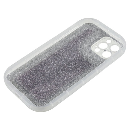 For iPhone 12 Pro 6.1 inch Glitter Sparkle Epoxy Phone Case Soft TPU Drop Protection Cover