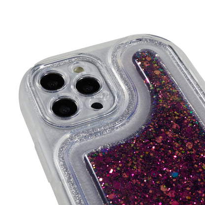 For iPhone 12 Pro 6.1 inch Glitter Sparkle Epoxy Phone Case Soft TPU Drop Protection Cover