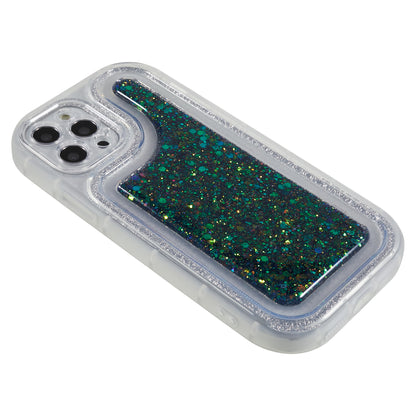For iPhone 12 Pro 6.1 inch Glitter Sparkle Epoxy Phone Case Soft TPU Drop Protection Cover