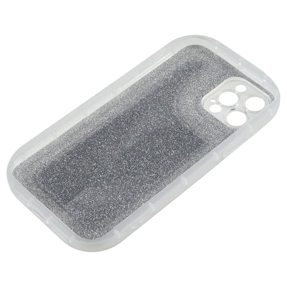 For iPhone 12 Pro 6.1 inch Glitter Sparkle Epoxy Phone Case Soft TPU Drop Protection Cover