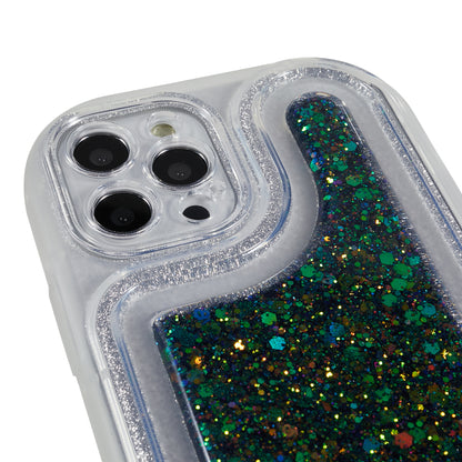 For iPhone 12 Pro 6.1 inch Glitter Sparkle Epoxy Phone Case Soft TPU Drop Protection Cover