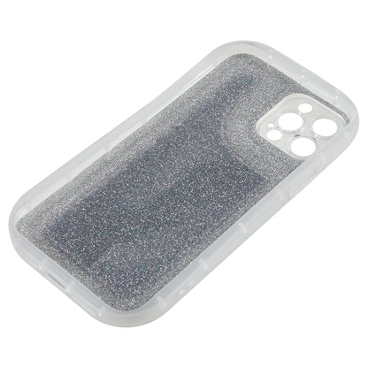 For iPhone 12 Pro 6.1 inch Glitter Sparkle Epoxy Phone Case Soft TPU Drop Protection Cover