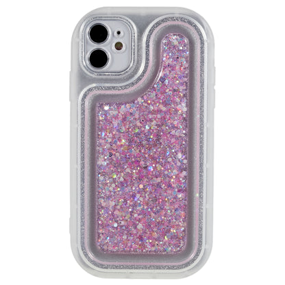 For iPhone 11 6.1 inch Glitter Sparkle Epoxy TPU Phone Case Scratch-Resistant Protective Cover