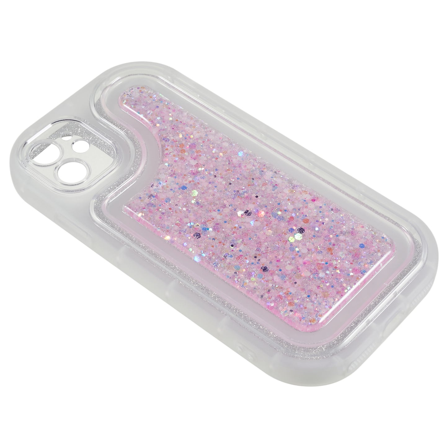 For iPhone 11 6.1 inch Glitter Sparkle Epoxy TPU Phone Case Scratch-Resistant Protective Cover