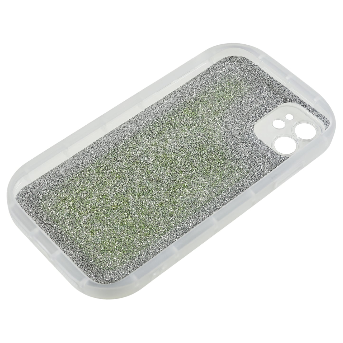 For iPhone 11 6.1 inch Glitter Sparkle Epoxy TPU Phone Case Scratch-Resistant Protective Cover