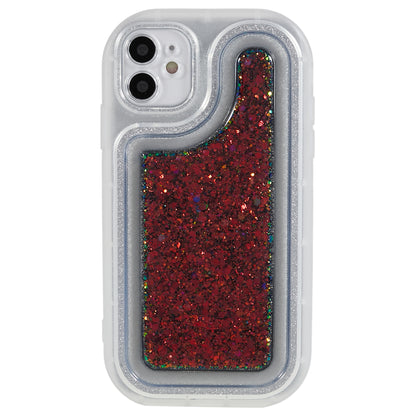 For iPhone 11 6.1 inch Glitter Sparkle Epoxy TPU Phone Case Scratch-Resistant Protective Cover