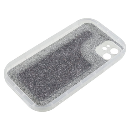 For iPhone 11 6.1 inch Glitter Sparkle Epoxy TPU Phone Case Scratch-Resistant Protective Cover