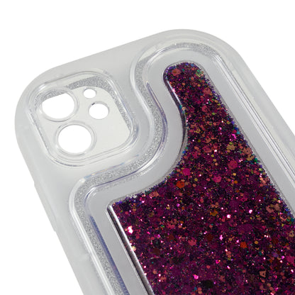 For iPhone 11 6.1 inch Glitter Sparkle Epoxy TPU Phone Case Scratch-Resistant Protective Cover