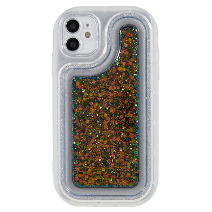 For iPhone 11 6.1 inch Glitter Sparkle Epoxy TPU Phone Case Scratch-Resistant Protective Cover